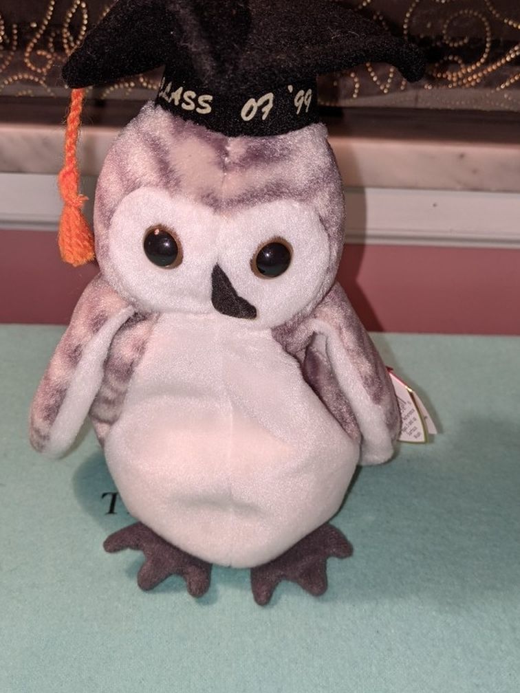 Ty Beanie Baby Wiser Class Of '99 MWMT