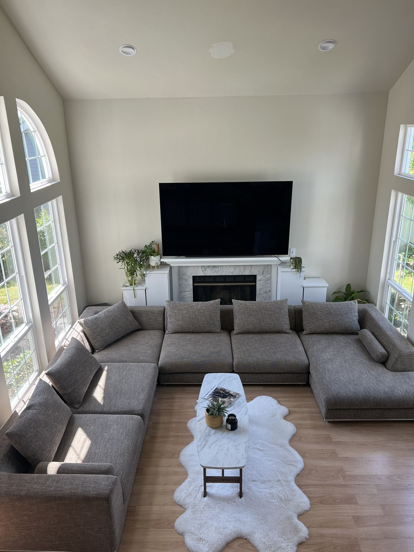 Hanna 4-Piece Sectional Sofa Couch | Free Delivery