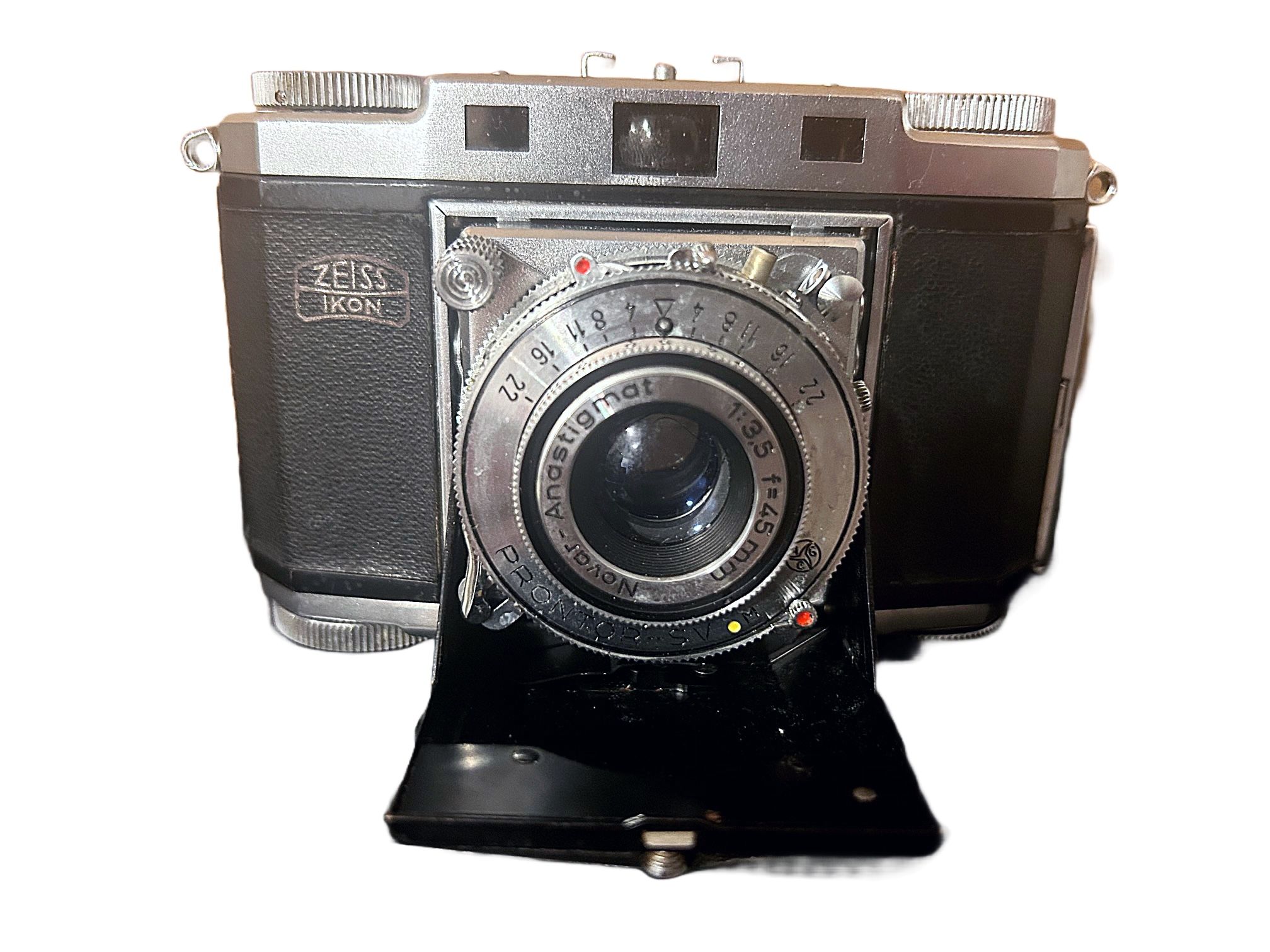 ZEISS IKON CONTINA II 524/24 35MM FILM CAMERA TESSAR 1:2.8 F=45MM