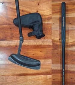 Mitsushiba blade putter with alloy composite Shaft and original grip/35 inches