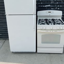 Combo Estufa Y Nevera De 30 Inch