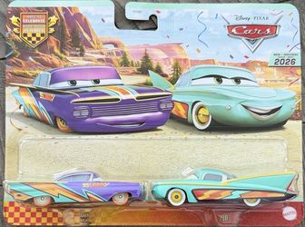 Disney Pixar Cars 2026 Race To Celebrate Ramone & Flo 2 Pack