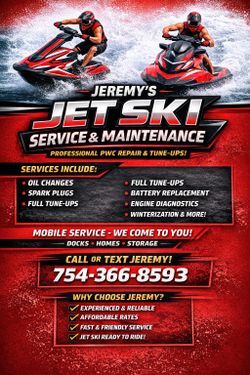 Jetski maintenance