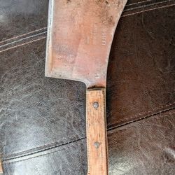 1940s Antique Fosters Bros American Made Butcher Blade 