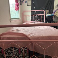 Xl Twin Pink Bed Frame