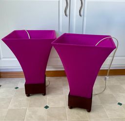 Magenta Lamps (2)