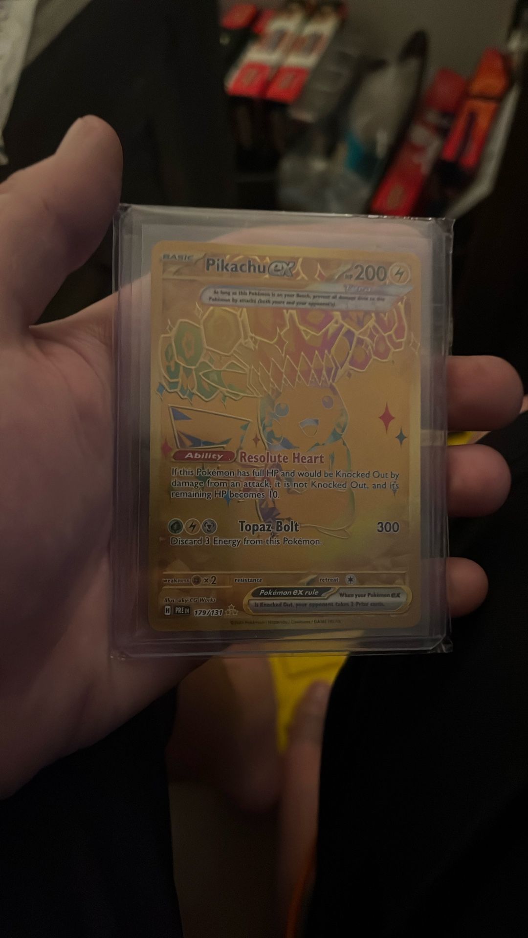 hyper rare prismatic pikachu ex