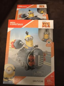 Despicable Me 3 69pc MEGA CONSTRUX GRUS CAR$4each