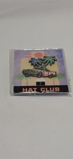 Official hat club pin