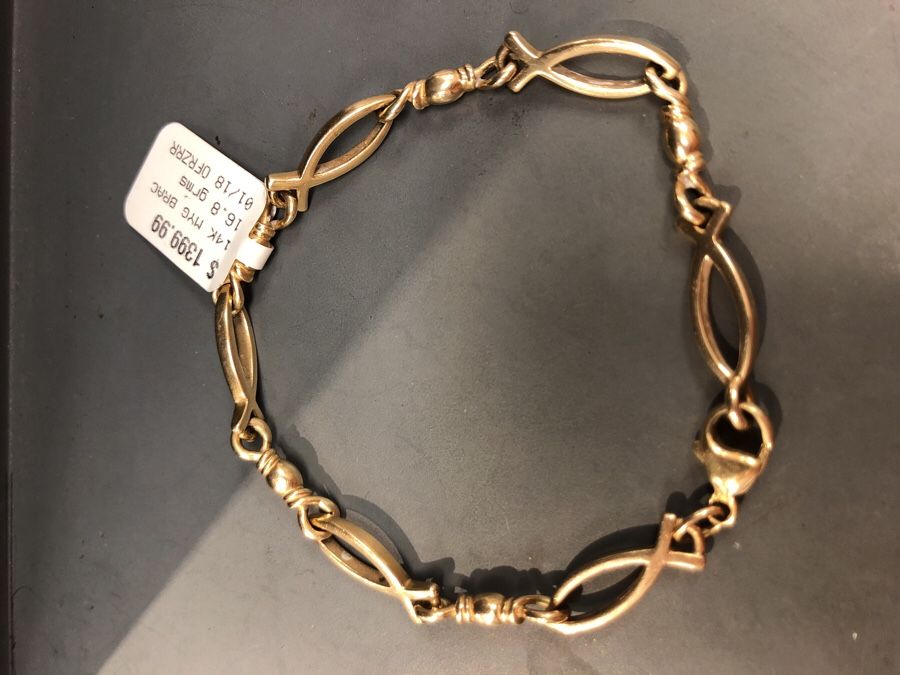 James Avery Fishers of Men Ichthus Bracelet