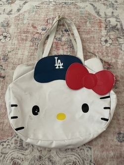 Hello Kitty Dodgers Tote Bag