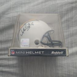 Mike Scifres Autographed Mini Helmet 
