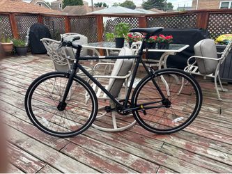 Fyxation Pixel  Black Matte Bike 54 Cm