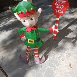 Christmas Elf Yard Decor