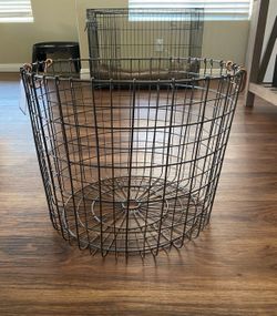 Large Wire Basket Set Of 2