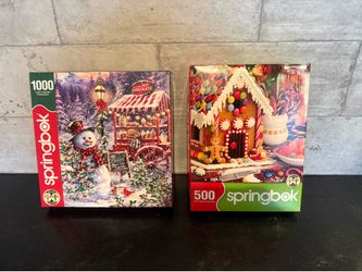 Springbok Christmas Puzzles