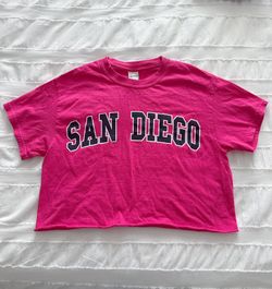 San Diego Pink Crop Top