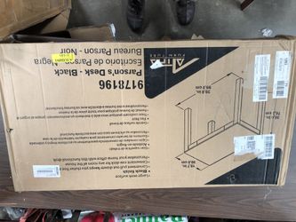 New small desk with a drawer .