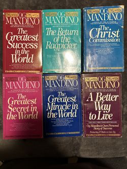 Og  Mandino (6) Book Collection 