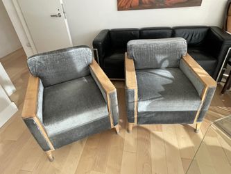 Set Of Two Maple Chairs