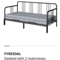 IKEA Day Bed with Trundle 