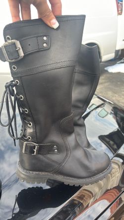 Harley davidson biker boots