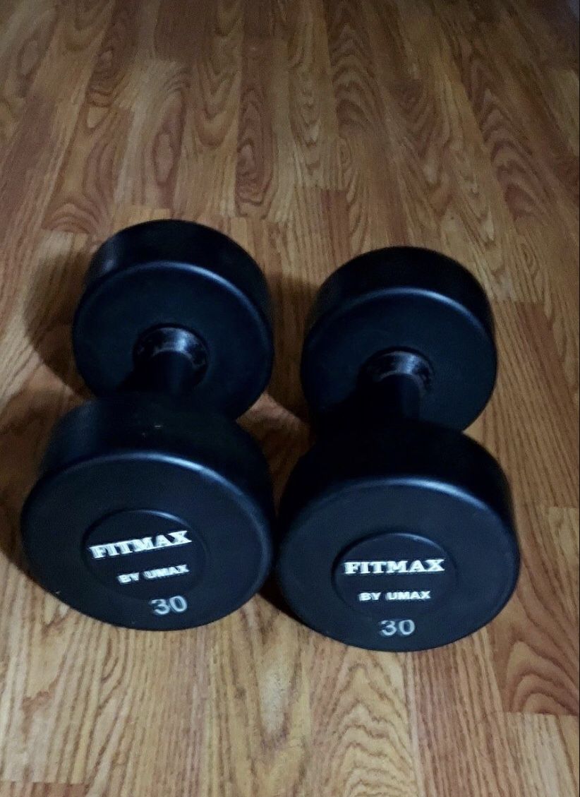 UMAX Dumbbells 💪 (2x30Lbs) for $70 Firm on Price!