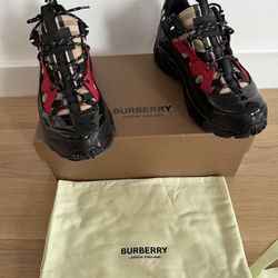 Brand New Burberry Leather Sneakers