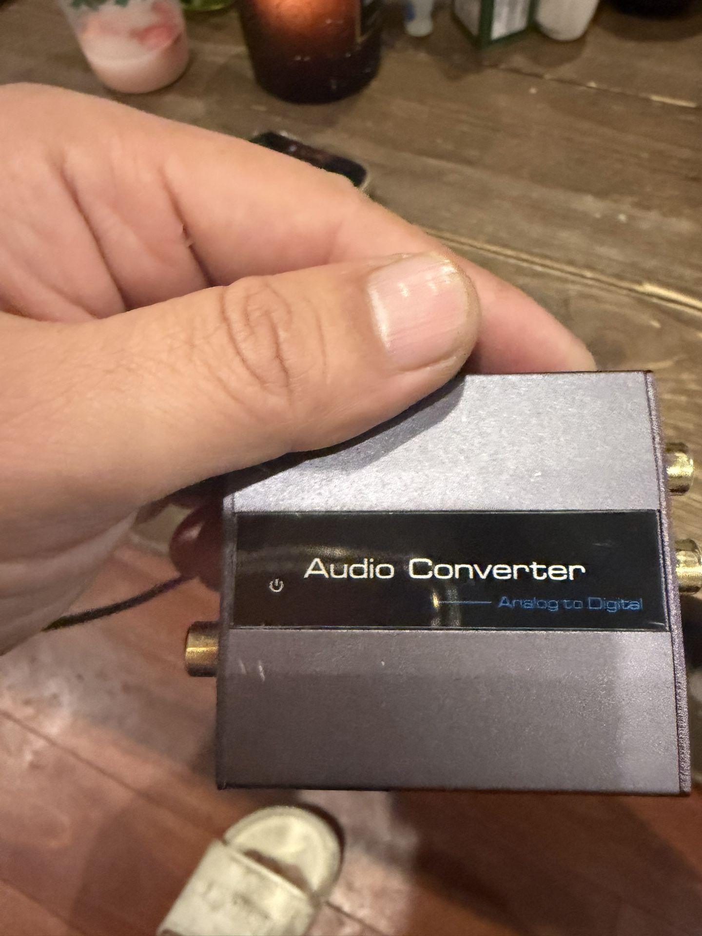 VPFET Analog to Digital Audio Converter RCA to Optical with Cable 3.5mm AUX Jack Toslink and Coaxial Adapter for Soundbar