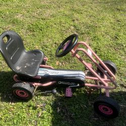 Kids pedal go cart