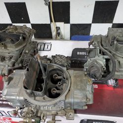 3 Holley Carburetors