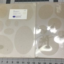 Vintage Creative Memories Stencils x2