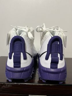 Nike Savage Pro 2 Shark Football Cleats White Purple Men’s Size 15 BV5448-103 s-l400.jpg main image 4