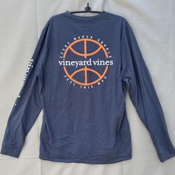 Vineyard Vines Every March Should Feel This Mad Long Sleeve Shirt Mens Size M  