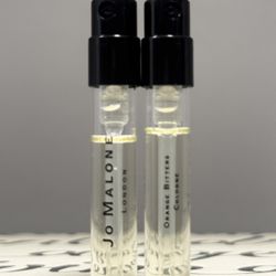 Jo Malone London Orange Bitters MINI Samples Cologne Spray Set SPRAYED TO TEST