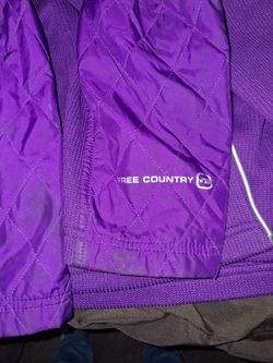 Free Country Purple Quilted Jacket