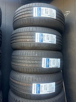 255/50/20 Kumho hp51 (4) new tires installation and balance 50,000 miles warranty