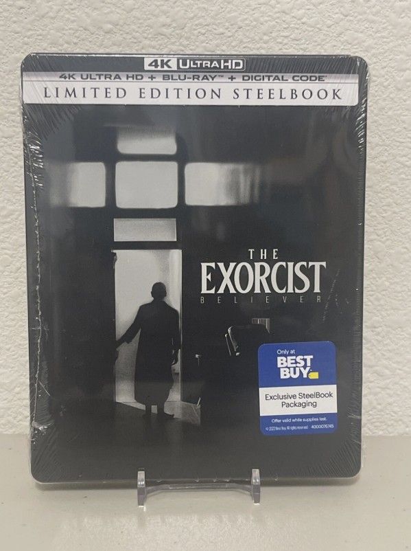 The Exorcist: Believer (BestBuy Exclusive SteelBook / 4K Ultra HD + Blu-ray) NEW/Sealed
