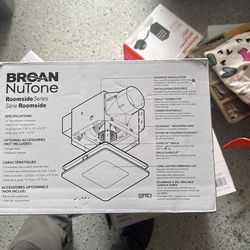 Broan Nutone Ventilation Fan With Led Light