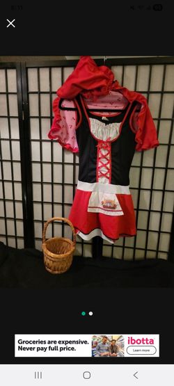 Halloween Costume Little Red Riding Hood