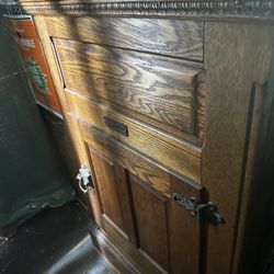 Antique Bar Cabinet