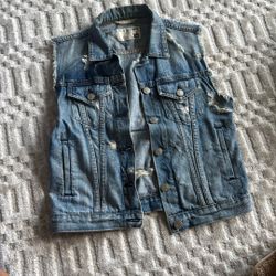 Rag & Bone Denim Vest