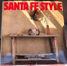 Vintage "Santa Fe Style" Hardcover Coffee Table Book (w/ Dust Jacket)
