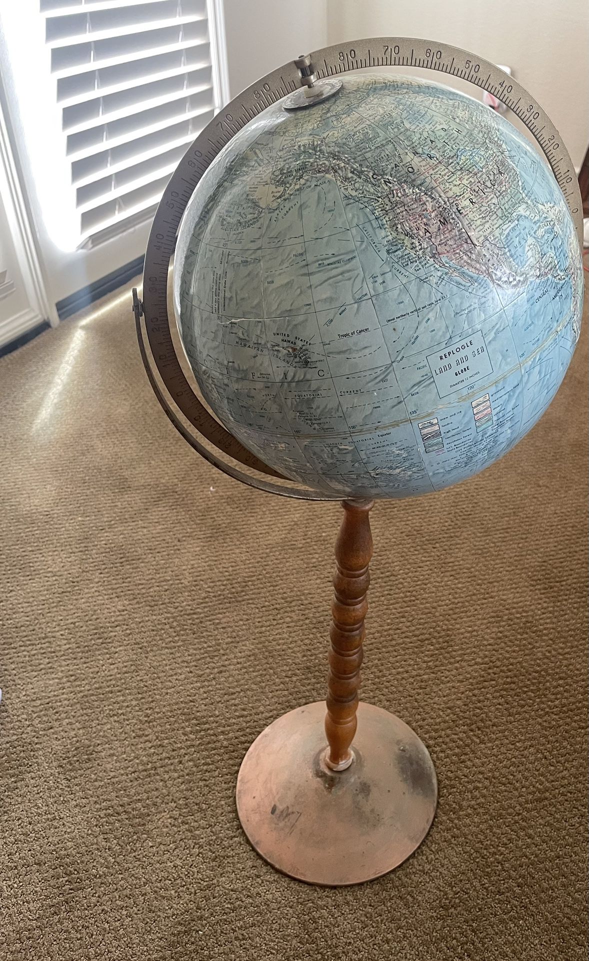 Vintage Tall Glob