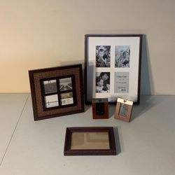 5pc. Dark Wood Frame Bundle Deal