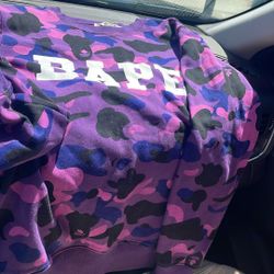 BAPE  Sweatshirt Size Large 