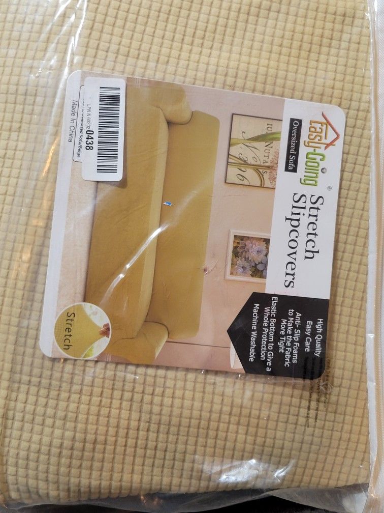 Couch Slipcover New