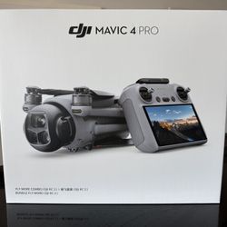 Brand New DJI Mavic 4 Pro Fly More Combo with RC2