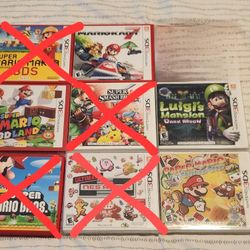 Nintendo 3DS Mario Games 