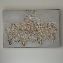 Chandelier Painting by Oliver Gal